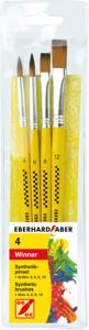 Eberhard Faber ef-579921 penselenset synthetisch maat 4-6-8-12
