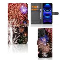 Xiaomi Redmi Note 12 5G | Poco X5 | Wallet Case | met Pasjes | Vuurwerk