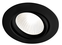 Sub Luuk LED-inbouw spot 5w met trafo 230V 4,2 x 8,2 cm, zwart