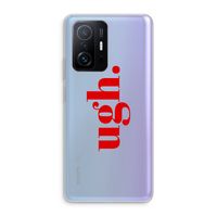 Ugh: Xiaomi 11T Pro Transparant Hoesje