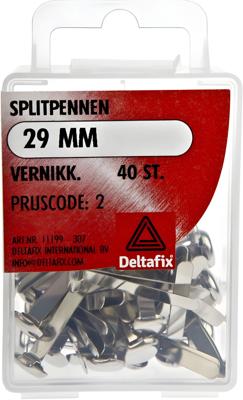 Splitpen 29mm vern 40st - Deltafix