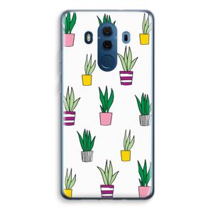 Sanseveria: Huawei Mate 10 Pro Transparant Hoesje