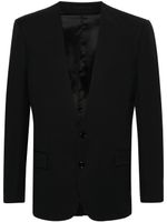 Lardini blazer à simple boutonnage - Noir