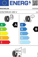 Michelin Primacy 4 vol 235/55 R18 100V 23555VR18TPRIM4VOL
