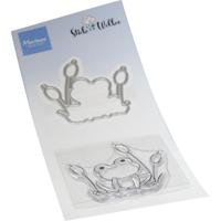 Marianne Design • clear stamps & dies frog