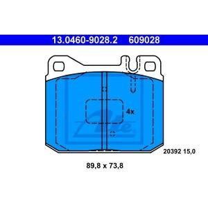 Ate Remblokset 13.0460-9028.2