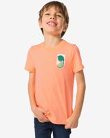 HEMA Kinder T-shirt Citrus Oranje (oranje) - thumbnail