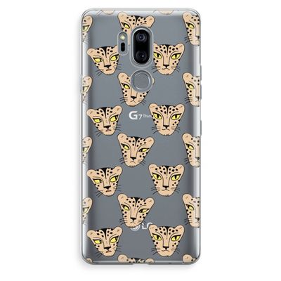 Tijger: LG G7 Thinq Transparant Hoesje
