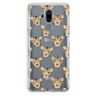 Tijger: LG G7 Thinq Transparant Hoesje