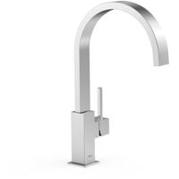 Keukenkraan Tres Top | Opbouw | 360° Draaibaar | Mengkraan | 1-hendel | Vierkant | Chroom