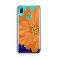 Orange Ellila flower: Huawei P Smart (2019) Transparant Hoesje