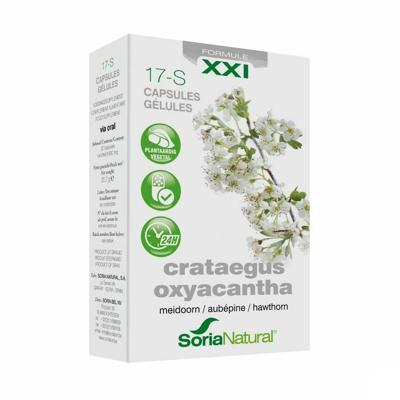 Soria 17-S Crataegus oxyacantha XXI Meidoorn 300mg 30 Capsules