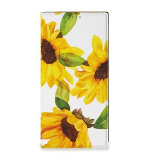 Smart Cover voor Samsung Galaxy S23 Ultra Zonnebloemen