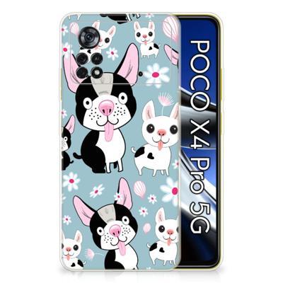 Xiaomi Poco X4 Pro 5G | TPU Hoesje | Hondjes