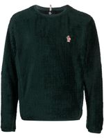 Moncler Grenoble sweat Grenoble Day-namic à patch logo - Vert