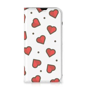 iPhone 13 Pro Hoesje met Magneet Hearts