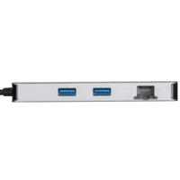 Targus DOCK423EU laptop dock & poortreplicator Bedraad USB 3.2 Gen 1 (3.1 Gen 1) Type-C Zilver