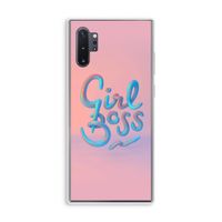 Girl boss: Samsung Galaxy Note 10 Plus Transparant Hoesje
