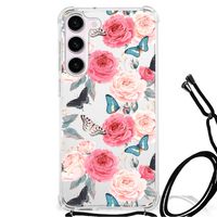 Samsung Galaxy S23 Case Butterfly Roses - thumbnail