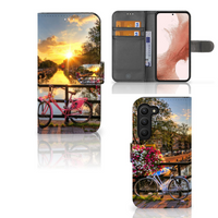 Samsung Galaxy S23 Flip Cover Amsterdamse Grachten