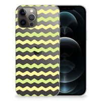 iPhone 12 Pro Max TPU bumper Waves Yellow