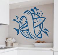 Sticker symbool vis