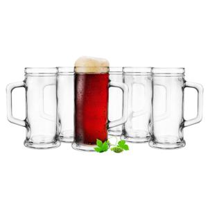 Bierglazen - Bierpullen - 6x - 500 ml - glas - Oktoberfest