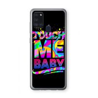 Touch Me: Samsung Galaxy A21s Transparant Hoesje
