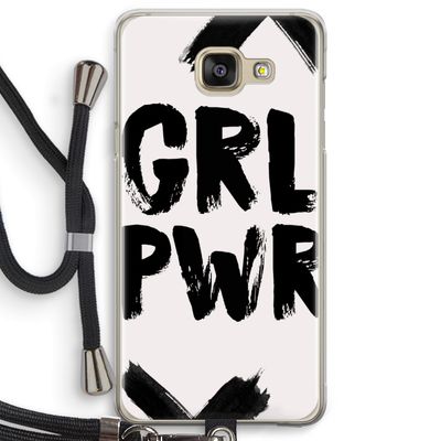 Girl Power #2: Samsung Galaxy A5 (2016) Transparant Hoesje met koord