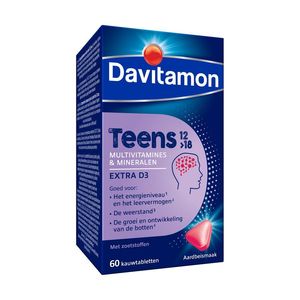 Davitamon Teens Multivitamine 60 Kauwtabletten