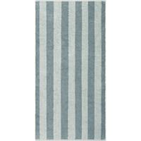 Cawö Cawo Pure Strepen Badlaken 80/150 mystic green