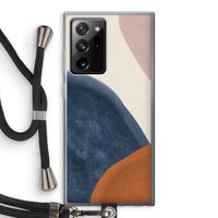 Geo #1: Samsung Galaxy Note 20 Ultra / Note 20 Ultra 5G Transparant Hoesje met koord