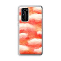 Lichte Wolken: Huawei P40 Transparant Hoesje