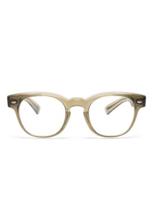 Oliver Peoples lunettes de vue Allenby à monture transparente - Tons neutres
