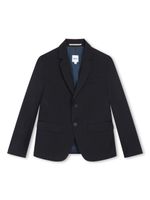 BOSS Kidswear blazer à revers crantés - Bleu