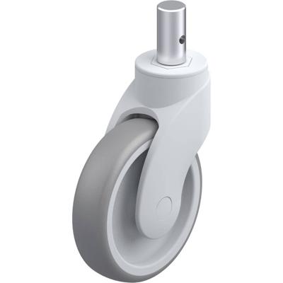 Blickle LWG-TPA 126G-ZA55 Kunststog zwenkwiel Wieldiameter: 125 mm Draagvermogen (max.): 110 kg 1 stuk(s)