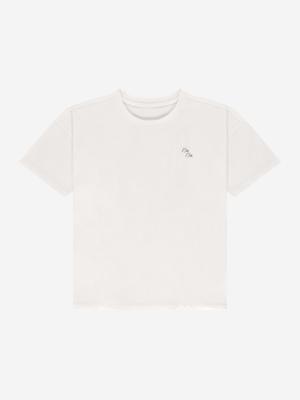 Nik&Nik zomer t-shirt meisjes - off wit, foil - Belle
