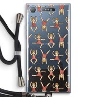 Gymboys: Sony Xperia XZ1 Transparant Hoesje met koord