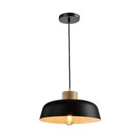 QUVIO Hanglamp zwart - QUV5055L-BLACK - thumbnail