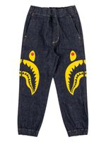 A BATHING APE® pantalon de jogging Side Shark - Noir - thumbnail