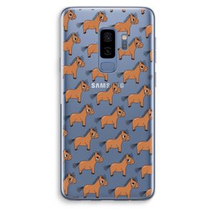 Pony: Samsung Galaxy S9 Plus Transparant Hoesje