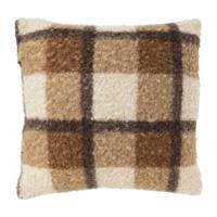 Kussen ruit - bruin - 45x45 cm