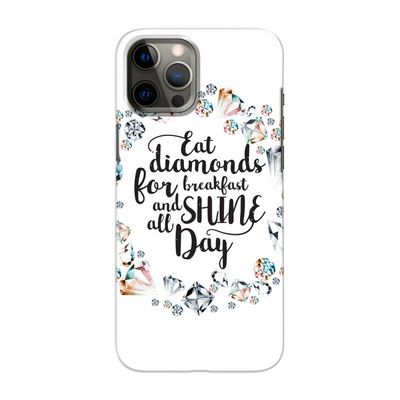 Diamonds: Volledig geprint iPhone 12 Pro Max Hoesje