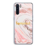 Feminist: Oppo A91 Transparant Hoesje Feminist: Oppo A91 Transparant Hoesje