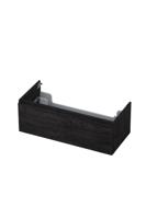Onderkast INK 1 lade greeploos met houten keerlijst 100 cm x 45 cm x 35 cm Houtskool eiken 1257548 Onderkast INK 1 lade greeploos met houten keerlijst 100 cm x 45 cm x 35 cm Houtskool eiken 1257548