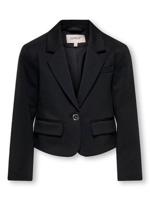Kids ONLY winter blazer meisjes - zwart - KogPeach - oversize fit