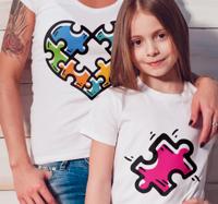 Moederdag t-shirt Puzzel hart