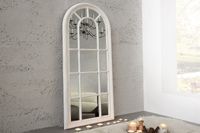 Vintage wandspiegel CASTILLO 140cm creme in shabby chic design - 36881