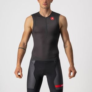 Castelli Free tri 2 mouwloos top zwart heren M