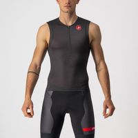 Castelli Free tri 2 mouwloos top zwart heren M